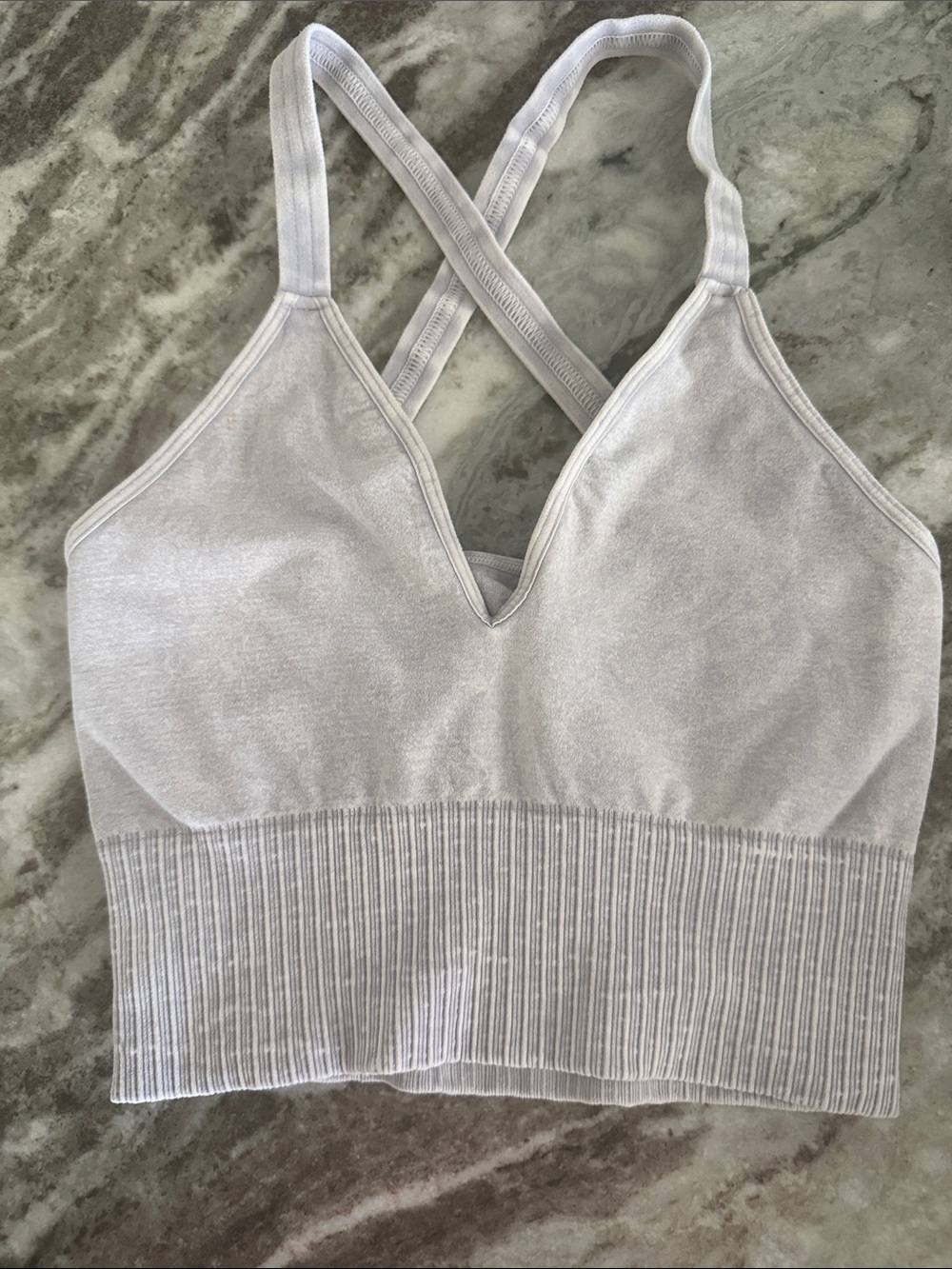 Free people  Seamless Bralette - Light Gray